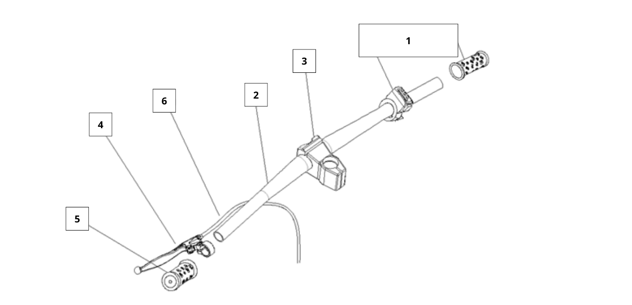 HANDLE BAR AND LEVERS
