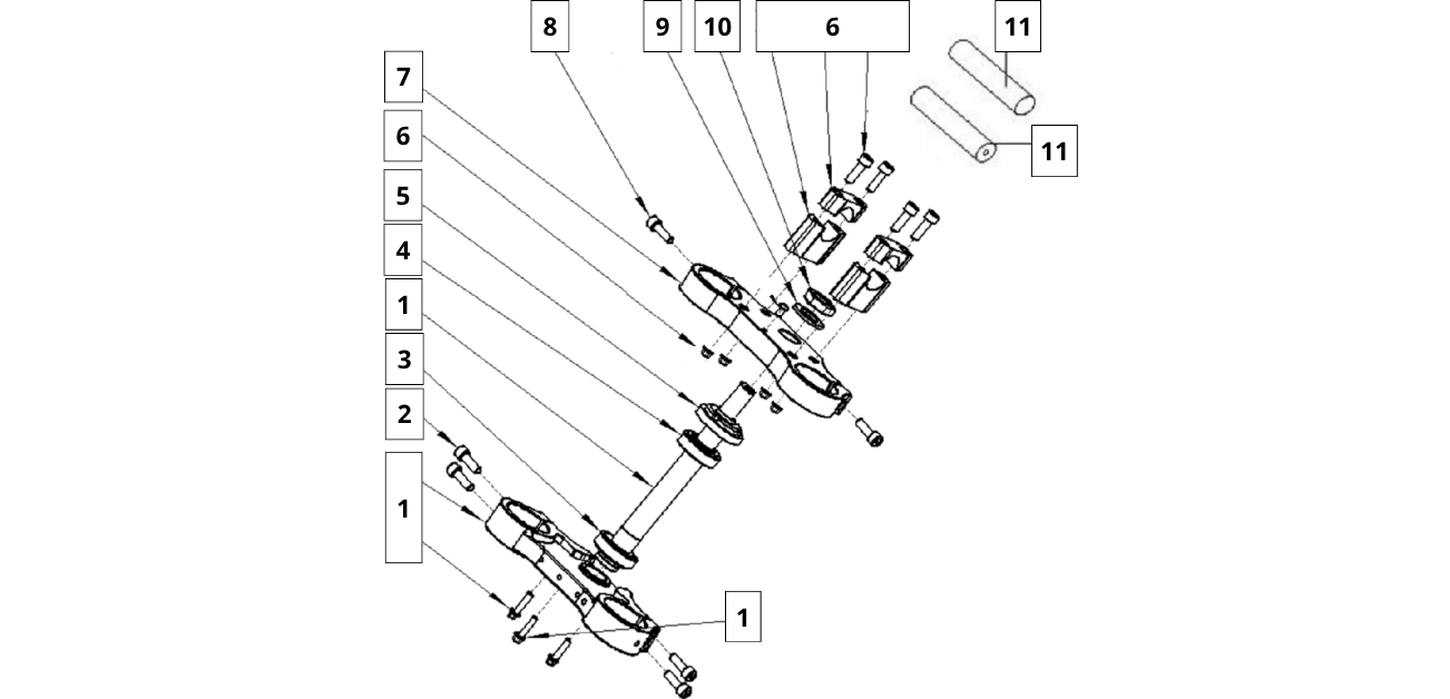 HANDLE BAR/STEERING STEM