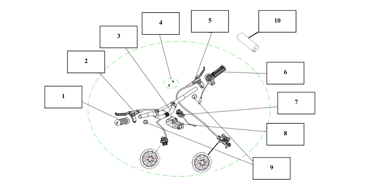 Directional handle assembly
