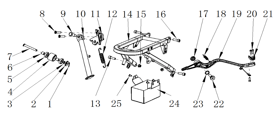 SOUS CADRE ET MARCHE PIEDS