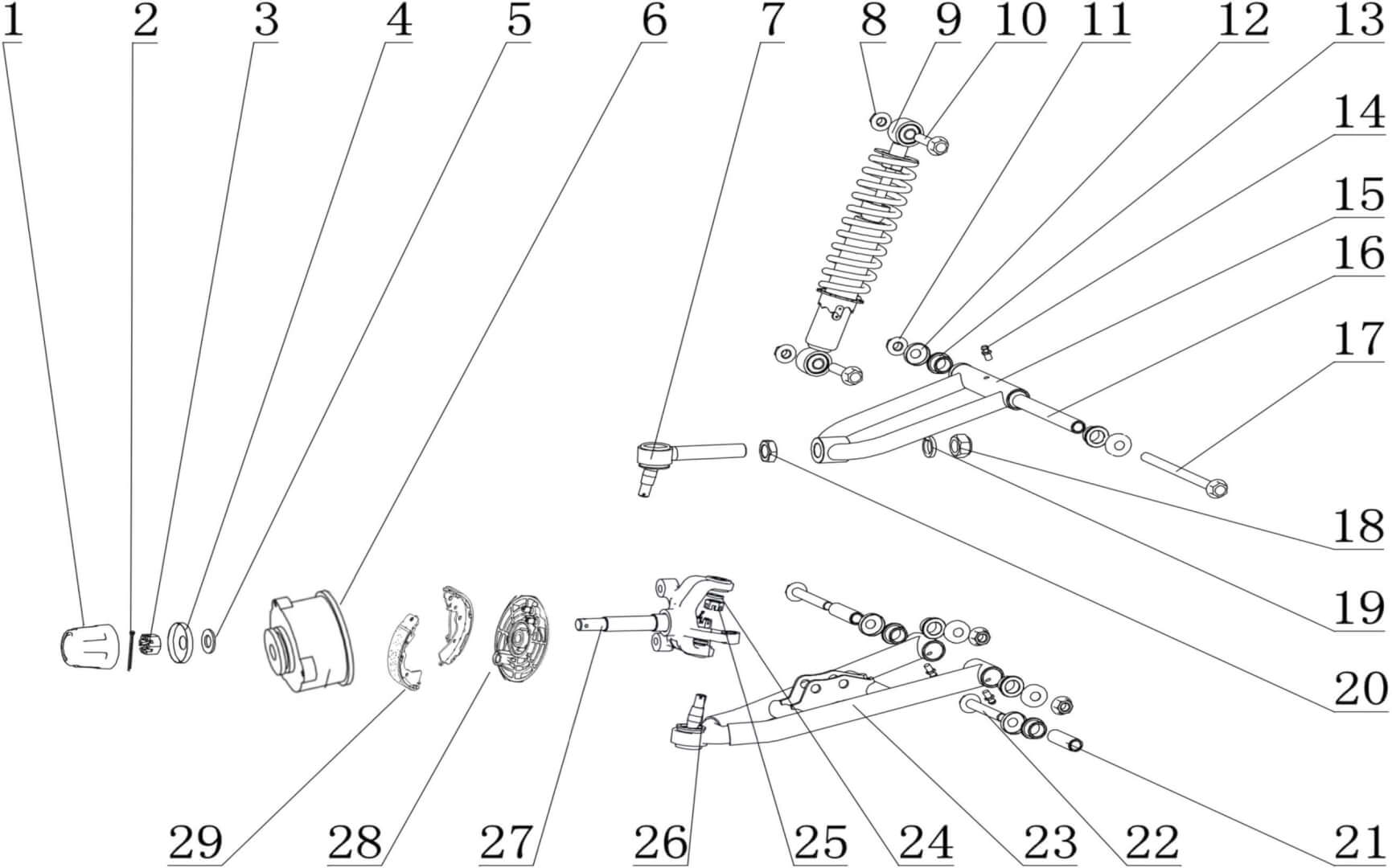 FRONT FORK SYSTEM 2020-2022