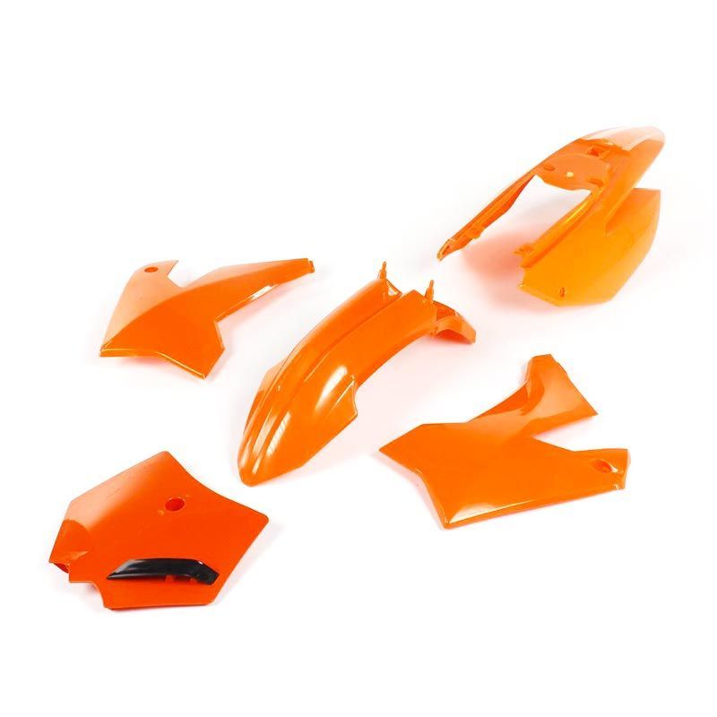 Complete plastics set RFZ ORANGE