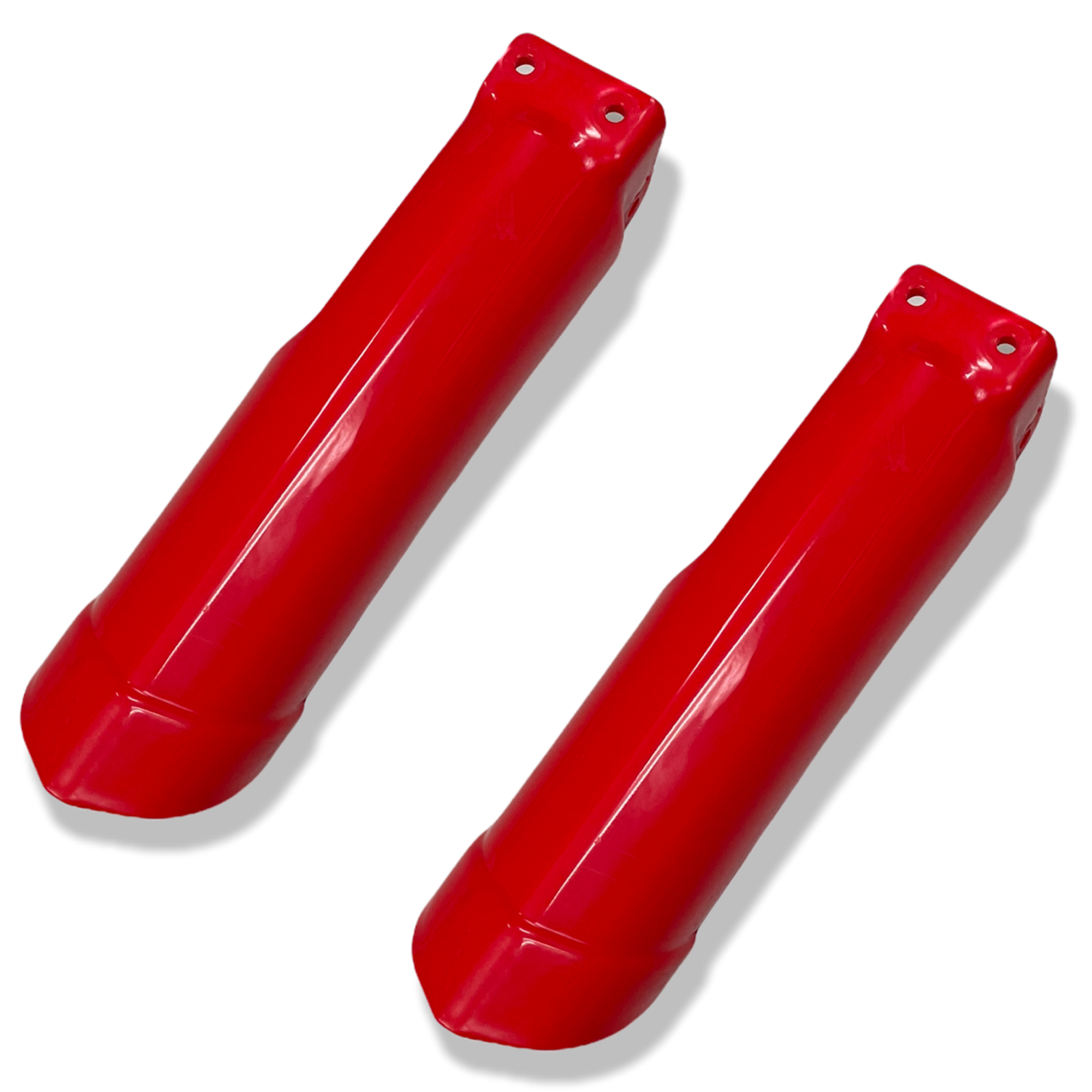 RED FRONT FORK COVER MINI (2PCS)