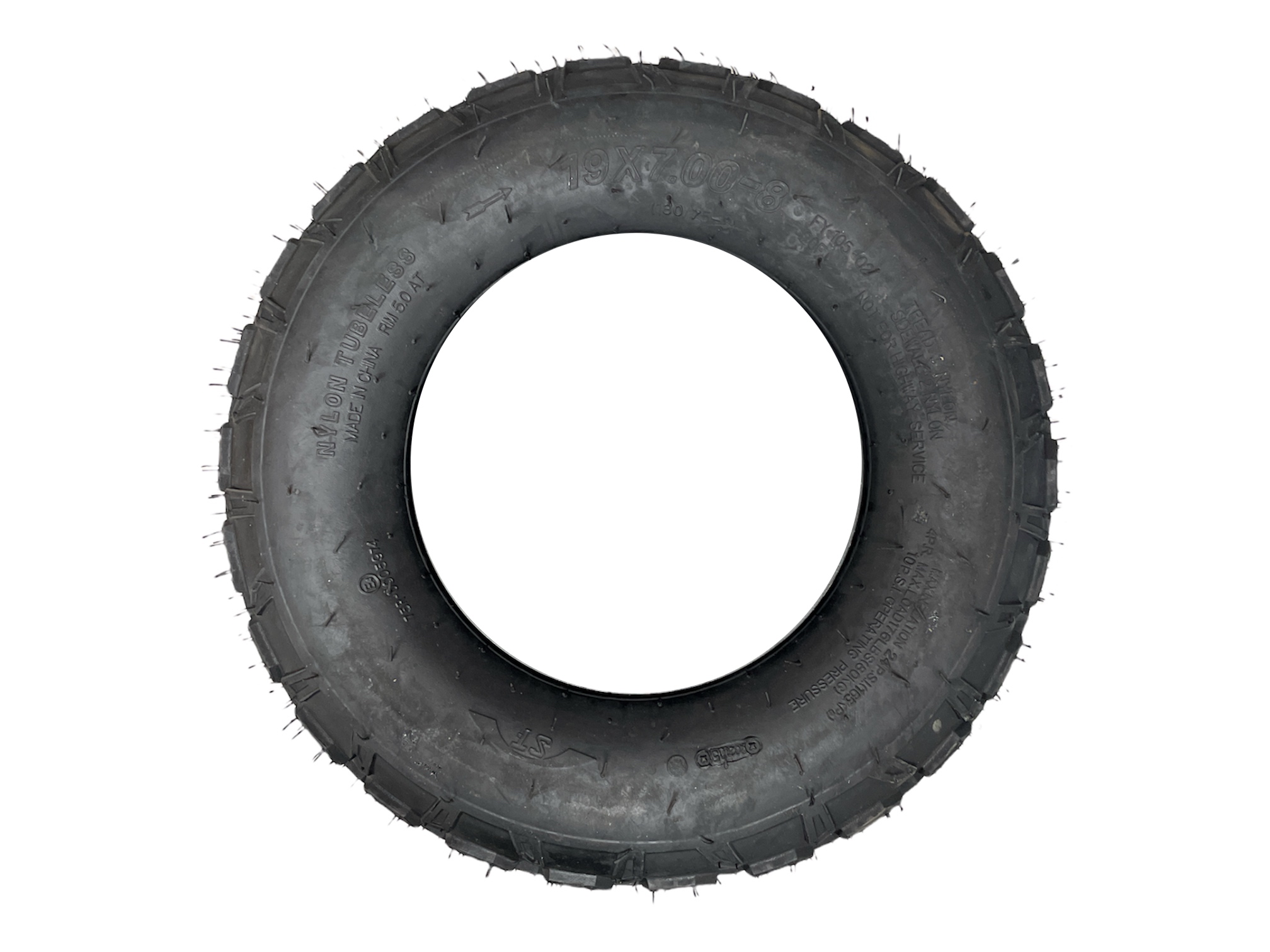 FRONT TIRE 19 X 7.00-8